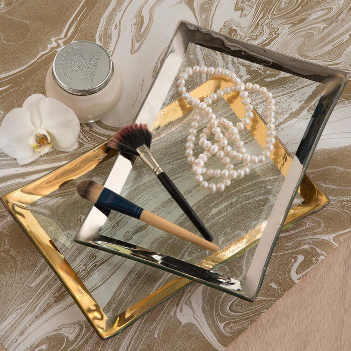 Roman Antique Vanity Tray by Annieglass Additional Image -2