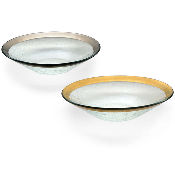 Roman Antique Wok Bowl by Annieglass Additional Image -1
