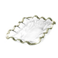Ruffle 13 1/2 x 10 1/2" Bread Basket by Annieglass