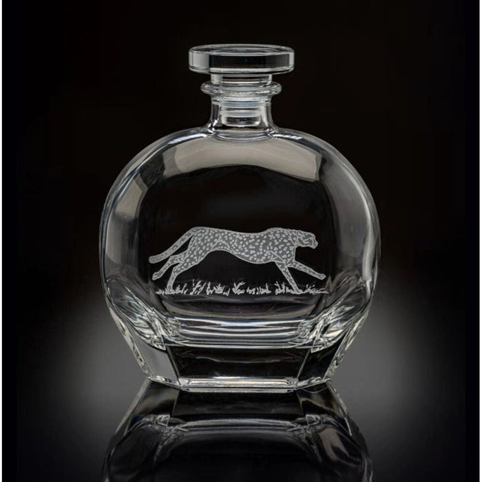Running Cheetah Decanter - Safari by Julie Wear