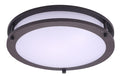 SC6830BK-14E Flush Mount in Satin Black