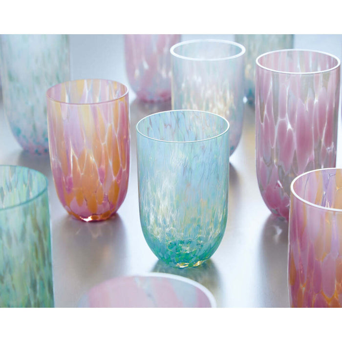 Sip Sip Pacific Blue Confetti Stemless by Mariposa Additional Image-3