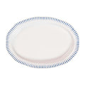 Sitio Stripe 17" Serving Platter - Delft Blue by Juliska