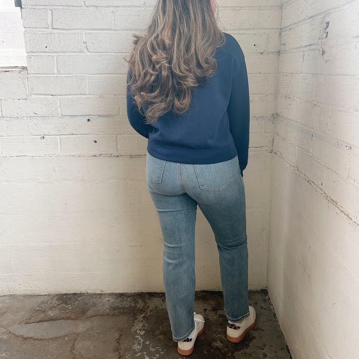 Straight Leg Jeans