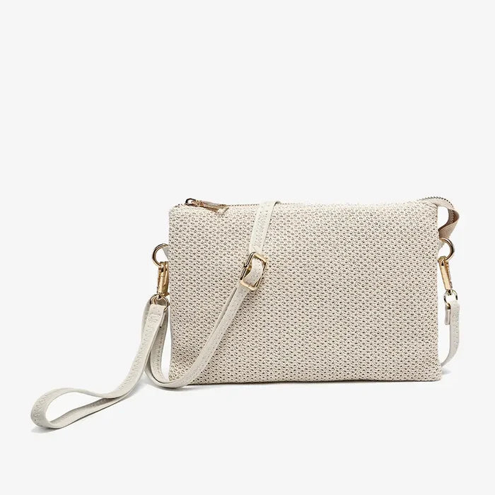 Straw Woven Izzy Crossbody