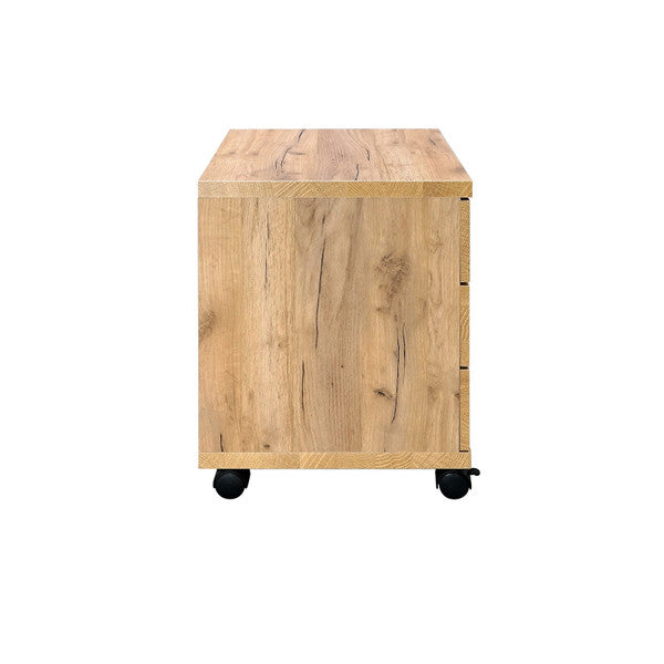 Three Draw Movable Cabinet