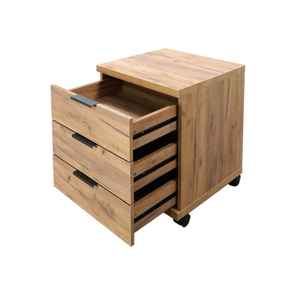 Three Draw Movable Cabinet