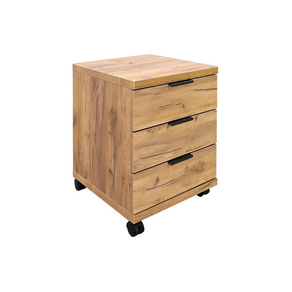 Three Draw Movable Cabinet