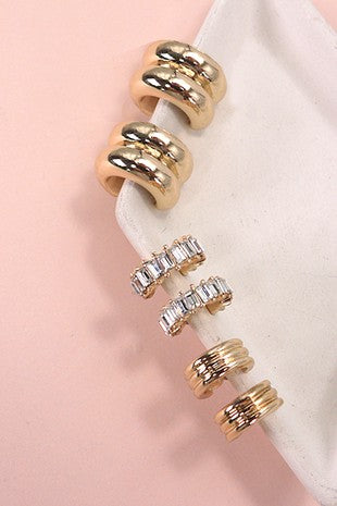 Trio Earrings