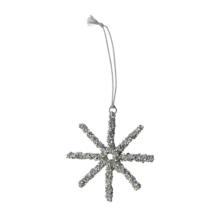 Wire Snowflake Ornament